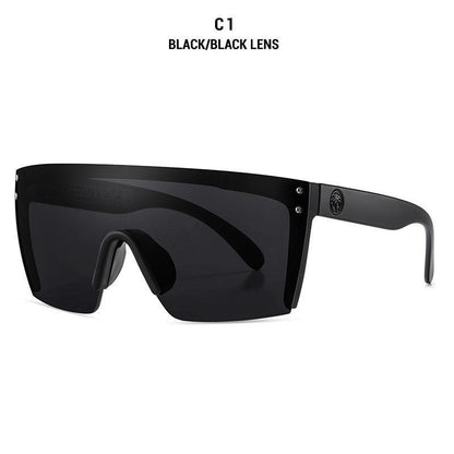 Elevate Your Style with Heatwaves ANSI Z87+ Safety Polarized Sunglasses - Trendy Oversized Luxury for Men & Women, Perfect for Travel and Sports!