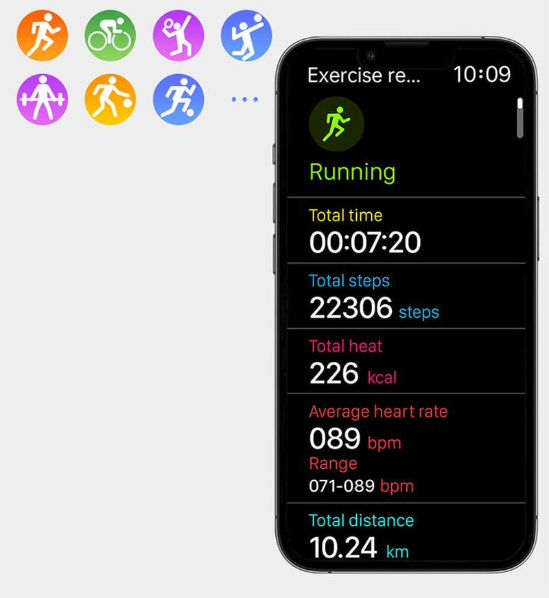 10-In-1 Smartwatch Set for Iphone Android Phone Sncludes Smart Watch Bluetooth Earphones Speaker 3-In-1Fastcharging Cable Adapter Audio Support Compact Portable Gift