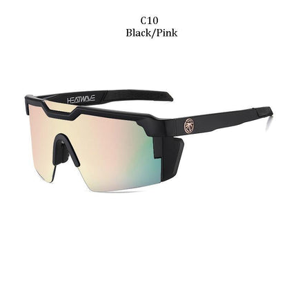 Elevate Your Style with Heatwaves ANSI Z87+ Safety Polarized Sunglasses - Trendy Oversized Luxury for Men & Women, Perfect for Travel and Sports!