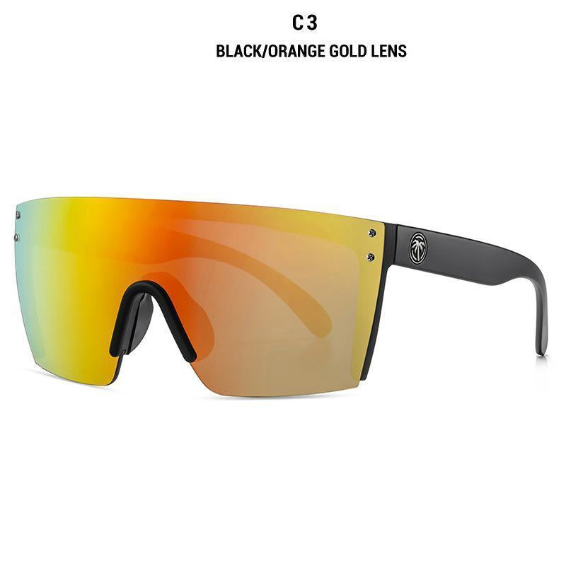 Elevate Your Style with Heatwaves ANSI Z87+ Safety Polarized Sunglasses - Trendy Oversized Luxury for Men & Women, Perfect for Travel and Sports!