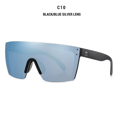 Elevate Your Style with Heatwaves ANSI Z87+ Safety Polarized Sunglasses - Trendy Oversized Luxury for Men & Women, Perfect for Travel and Sports!